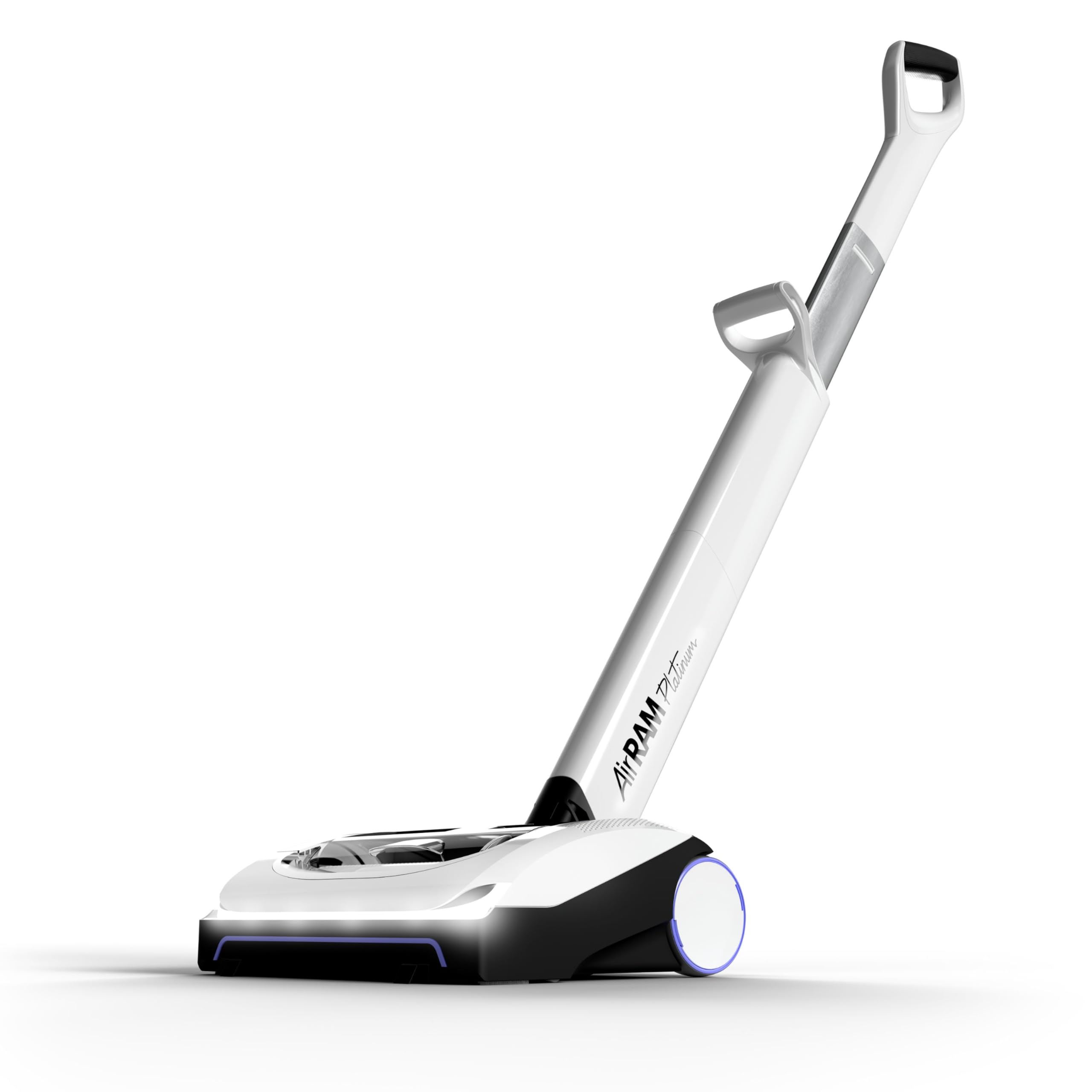 AirRAM Platinum AR46 Cordless Vacuum Cleaner - Includes Anti-Hair Wrap Brush Bar - Perfect for Carpet and Hardwood Floors - Rechargeable 22v Li-ion Battery - Lightweight (3.3 kgs.)